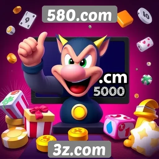 580.com amplia oferta de jogos online