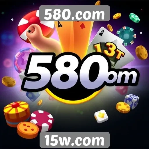 A diversidade de jogos disponíveis em 580.com